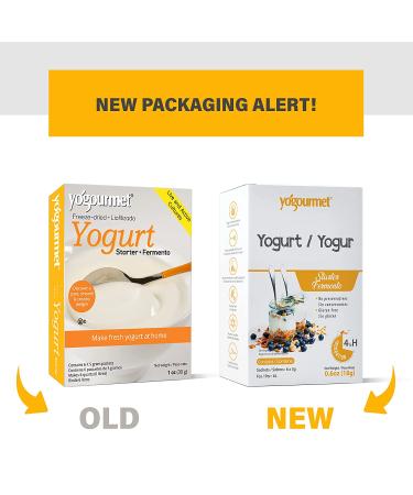 Yogourmet Freeze Dried Yogurt Starter - 0.6 Oz - Pack of 1 - Buy Online on GoSupps.com