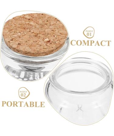 FRCOLOR Nail Cup Nail Liquid Bowl Diamond Dappen Dish Flower Dappen Bowl Nail Bowl Dappen Dish Manicure Nail Brush Nail Accessories Pen Wash Cup Sequins Cork - Buy Online on GoSupps.com