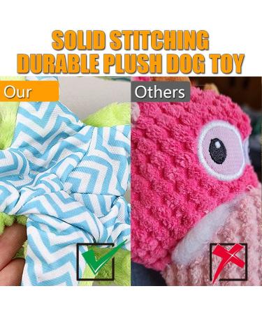 Octopus Dog Toys for Boredom Soft Dog Toys for Large Dogs Squeaky Dog Toy No Stuffed Plush Dog Toys for Small Medium Large Dogs Green Octopus - Buy Online on GoSupps.com