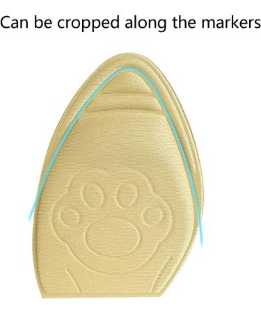 Metatarsal Pads for Big & High-Heeled Shoes | Cuttable Foam Forefoot Cushion Insoles - Buy Online on GoSupps.com