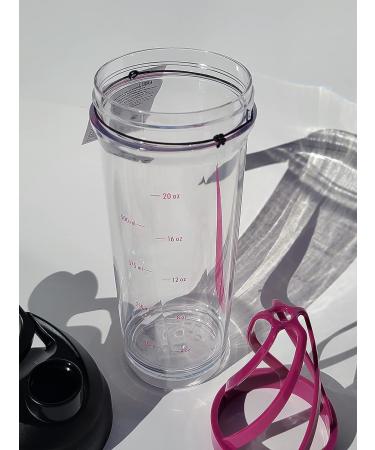 Nike Tr Hypercharge Shaker Bottle 709ml - Black | Unisex Adult's Drinking Bottle - Buy Online on GoSupps.com