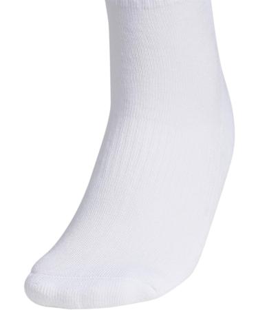 adidas Athletic Crew Socks 6-Pack - White/Shock Pink/Bright Cyan (Medium) - Buy Online on GoSupps.com