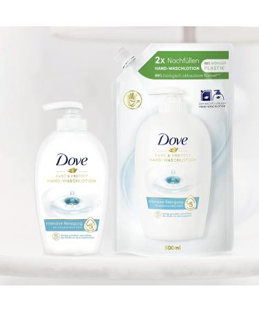 Dove Liquid Hand Soap for Hydrated and Instantly Soft Skin Care & Protect Refill Deep Cleansing with Antibacterial Ingredient 500ml - Buy Online on GoSupps.com