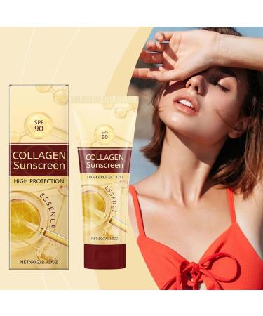 Active SPF 90+ - Facial sunscreen brightens and evens out skin tone 60g Anti-blemish facial sunscreen with a light non-greasy formula Daily protective anti-aging facial care (1) - Buy Online on GoSupps.com