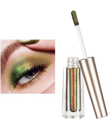Glitter Eyeshadow Makeup Multichrome Glitter Shimmer Eye Shadow - High Pigment Liquid Eye Shadow Multichrome Green Eyeshadow Stick for Girls and Women Pochy 101 - Buy Online on GoSupps.com