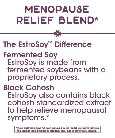Nature's Way EstroSoy Menopause Relief - 60 Vegan Capsules for Hormonal Balance - Buy Online on GoSupps.com