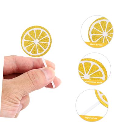 Abaodam 72 pcs Lemon Cake Toppers birthday cupcake topper birthday toppers for cakes gold decor summer ornaments gold trim birthday cake decorations baby paper cup party supplies - Buy Online on GoSupps.com