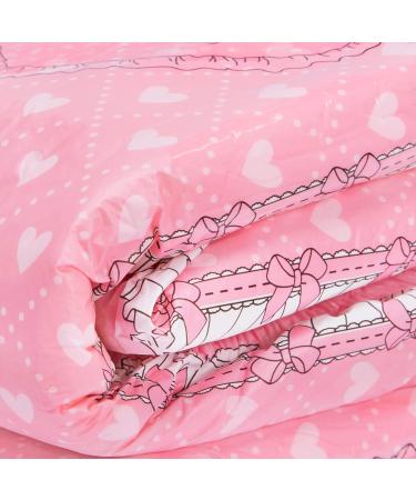 LittleForBig Adult Printed Diapers - Blushing Baby 10 Pack (X-Large 121-142 CM) - Comfortable & Stylish Pink XL for International Shipping - Buy Online on GoSupps.com