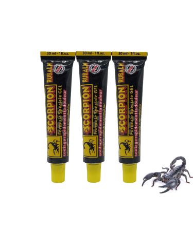 KONGDY 3 Pcs Scorpion Cream Scorpion Extra Strength Cream 30 ml/Tube (3 oz)