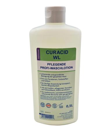 Curacid Washing lotion soap hand wash nourishing washing lotion