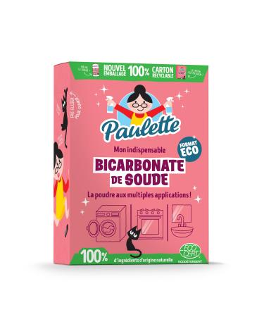 Paulette - Baking Soda - Gently cleanses, revives colors, neutralizes bad odors - Authentic and Natural, Ecocert - 1 kg