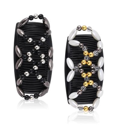 Stylish Kytpyi Hair Combs & Clips for Women - 2 Pack Durable Pearl Hair Accessories for All Hair Types - Buy Online on GoSupps.com