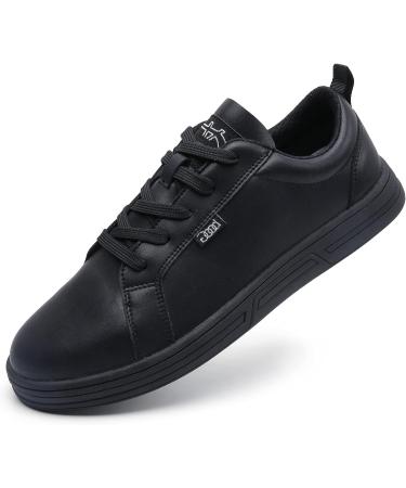 LMQLZHYC Non Slip Work Shoes - Men's & Women's Slip Resistant Chef, Nursing Shoes - Waterproof, Black, Size 11 Women/9.5 Men - Buy Online on GoSupps.com
