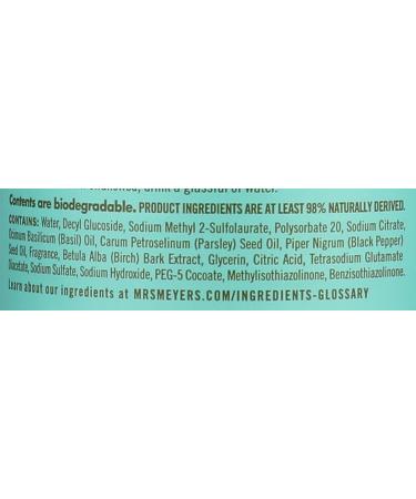 Mrs. Meyer's Clean Day All Purpose Cleaner - Basil Scent 32 Fl Oz | Eco-Friendly International Shipping - Buy Online on GoSupps.com