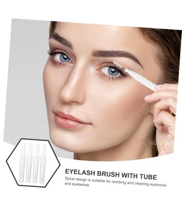 Angoily 20pcs Micro Eyebrow Brush Set - Mini Nylon Cosmetic Brush for Precise Eyebrow Makeup & Interdental Cleaning - Ideal Size 5.60x0.80cm - International Shipping Available - Buy Online on GoSupps.com
