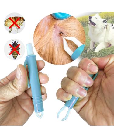 BDSHUNBF 7PCS Tick Remover Tool Multifunctional Tick Remover Kit Painlessly Tick Professional Tick for Dogs Cats Rabbits Humans Pets (Clip) - Buy Online on GoSupps.com