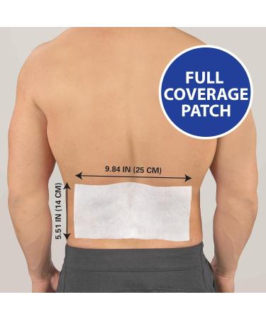 HealthWise Cold Hot Medicated Menthol XL Patch | 5% Menthol | Back and Large Areas | 5.51 x 9.84 | 6-Count | Paraben-Free | Soothes Minor Aches and Pains | Super-Size Relief - Buy Online on GoSupps.com