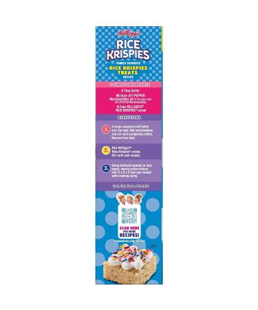 Kellogg's Rice Krispies Cereal 24oz Box - Original Rice Krispies Treats - 8 Vitamins and Minerals - Giant Size - Buy Online on GoSupps.com