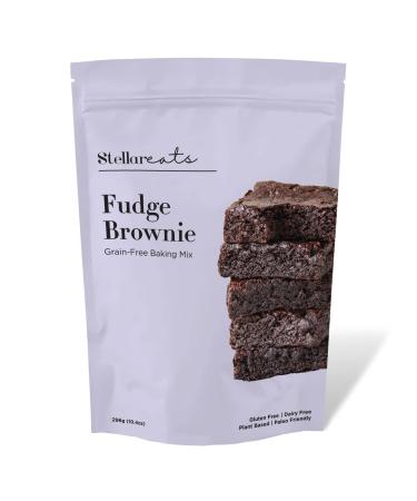Stellar Eats Fudge Brownie Baking Mix, 10.4 oz, 1 Pack - Grain Free, Gluten Free, Dairy Free, Plant Based, Paleo Friendly