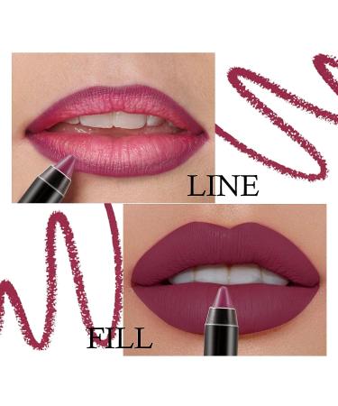Boobeen Matte Lip Crayon Lipstick Pencil - Velvety Creamy Matte Lip Liner for Women | Long Lasting, High Pigment, Waterproof Lip Color (07) - Buy Online on GoSupps.com