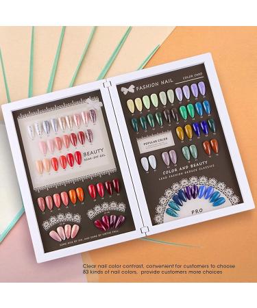 Nail Display Book | Waterproof Magnetic Closure Box for Nail Art | Perfect for Nail Salons - International Shipping - Buy Online on GoSupps.com