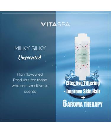 VITASPA Vitamin C Shower Water Filter (Blue) - Skin & Hair Enhancing Aromatherapy, Chlorine & Impurity Removal - Gift for Her/Him - Buy Online on GoSupps.com