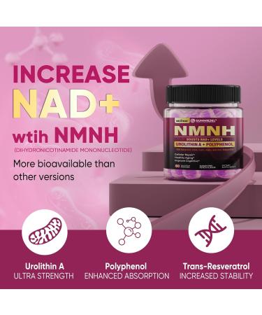 Nextdia 1P Calcium Citrate Gummies 1200mg + 1P NMNH Gummies with Urolithin A Polyphenol Complex Resveratrol - Buy Online on GoSupps.com