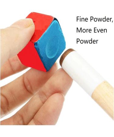 Billard Chalk Set - 12 Pieces of Non-Slip Billiards Blue Cue Chalk for Amateurs & Professionals | Premium Billiard Accessories - Buy Online on GoSupps.com