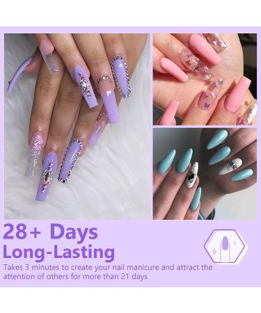 Morovan Gel Nail Polish Kit - 48W UV Light, 9 Colors Candy Gel Polish, LED Nail Lamp for DIY Salon, Sweet Tones - All Season Nail Art Set - Buy Online on GoSupps.com