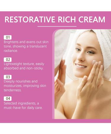 Cr me Hydratante Douce For Le Visage - Hydratation Intense Nourrit Et Laisse La Peau Douce - Buy Online on GoSupps.com