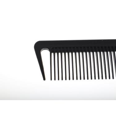 Kobe Pro Carbon Fibre Cutting Comb - Long & Parting Teeth, Anti-Static, Shatter-Proof - Ideal for Barbers & Hairdressers - Afro & Beard Comb - 22cm - Buy Online on GoSupps.com