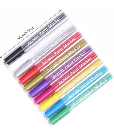 Pens Fine Tip - Graffiti Liner for Painting | 3D Painted Nail Drawing Set Quick Dry Beauty Manicure Tools Nanyaciv - Buy Online on GoSupps.com