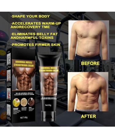 Abdominal Sculpting Cream | Fat Burning & Cellulite Targeting Hot Gel | Sweat Enhancer for Tummy & Waist - Buy Online on GoSupps.com