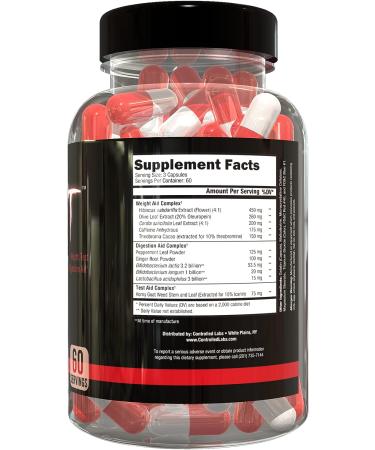 CONTROLLED LABS Red Light Supplement - Supports Ideal Weight, Digestion, Strength, and Appetite Control - 60 Servings - Buy Online on GoSupps.com