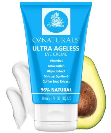 OZNaturals Anti Aging Face & Eye Cream With Collagen Peptides for Women - Day & Night Under Eye Wrinkle Cream For Dark Circles  Acne Scars & Puffiness