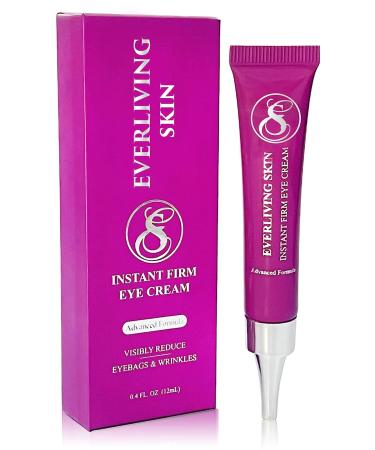 Instant Firm Temporary Eye Tightener Cream for Under Eye Bags & Puffiness Removal Wrinkle & Fine Line Reducer for a Smoother Skin (12 ml)