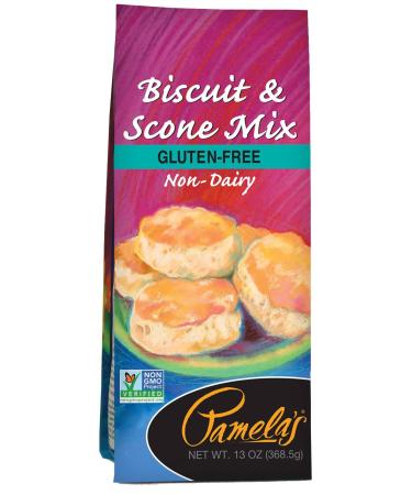 Pamela's Gluten Free Biscuit & Scone Mix, 13 Ounce Biscuit/Scone 13 Ounce (Pack of 1)