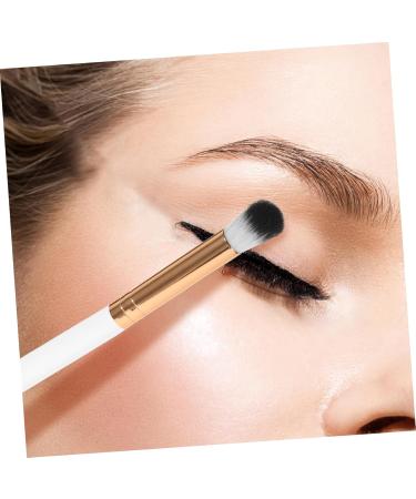 Outanaya 10pcs Makeup Brush Concealer Brush Contouring Brush Makeup Eyeshadow Brush White Wooden Handle - Buy Online on GoSupps.com