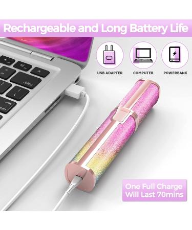 Facial Hair Removal for Women - Flawless Touch Hair Remover & 2 in 1 Trimmer with LED Light - Rechargeable Epilator for Peach Fuzz, Lips, Chin, Arms - Buy Online on GoSupps.com
