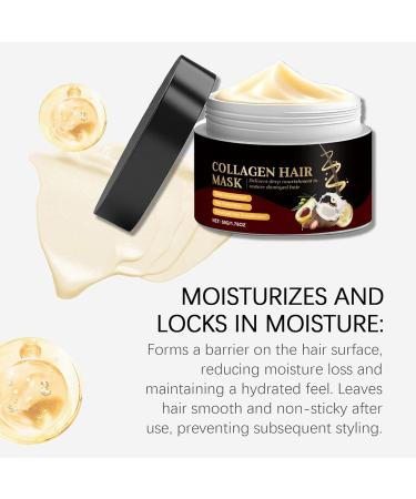 Anti-Frizz Cream | 50g Moisturizing Lotion Anti-Frizz for Dry Hair | Hair Care for Women Men Girls Thick Thin Short Long Smooth Curly Hair | Morning Use - Buy Online on GoSupps.com