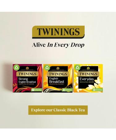 Breakfast Tea Time Bundle which Contains Twinings English Breakfast 40 Tea Bags (2) and McVitie's Rich Tea Classic Biscuits 300g (2) Including Grocery List Card - Buy Online on GoSupps.com