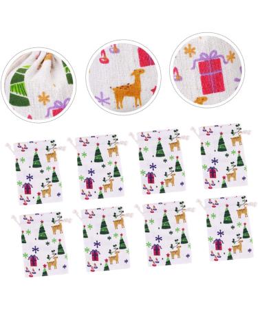 KALLORY 30pcs Christmas Candy Bag Candy Bags Candy Storage Bags Candy Container Drawstring Bags Fine - Buy Online on GoSupps.com