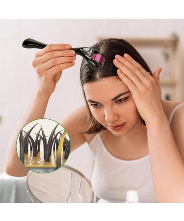 Derma Roller for Face Face Roller for Hair Growth & Beard Growth Micro Derma Skincare Tool for Women and Men (0.25 mm) 0.25mm - Buy Online on GoSupps.com