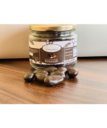THE EDIBLES Dark Chocolate Coated California Almonds 200 gms Dark chocolate almond_Packing May Vary - Buy Online on GoSupps.com