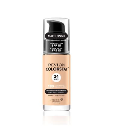 Revlon ColorStay Makeup  Combination/Oily Skin  Sand Beige  1 Ounce - Buy Online on GoSupps.com