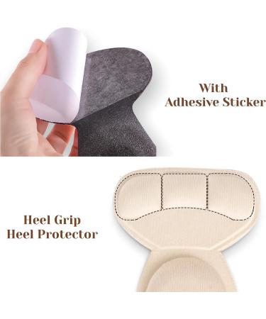 CB 2-Pairs Nude 2-in-1 Sponge Insoles with Heel Grip for Arch & Heel Pain Relief - Women Size US 4-8.5 - Buy Online on GoSupps.com