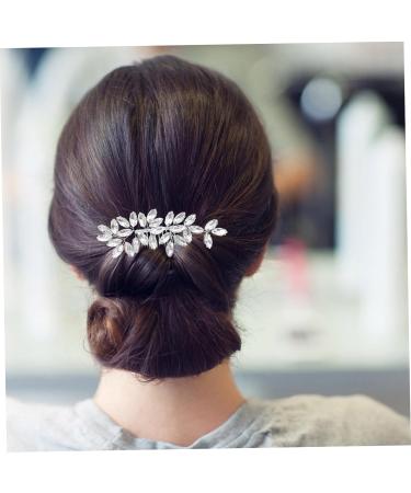 Ipetboom Crystal Hair Accessories Wedding Decor Wedding Hair Accessories Hair Barrettes Hair Clip Hair Pin Tiara Bridal Hair Accessories Bride Rhinestones Rhinestone Hair Gem - Buy Online on GoSupps.com