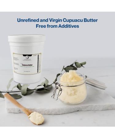 100% Pure Virgin Cupuacu Butter - Unrefined Moisturizing & Nourishing for Skin & Hair | 32 fl oz from Brazil | UH*ROH*MUH - Buy Online on GoSupps.com