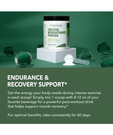 Micronized Creatine Monohydrate Powder - 5g Unflavored Post-Workout Recovery for Lean Muscle Mass Endurance and Energy Production - Easy-to-Mix - Vegan Non-GMO Gluten-Free - 60 Servings 60 Servings (Pack of 1) - Buy Online on GoSupps.com