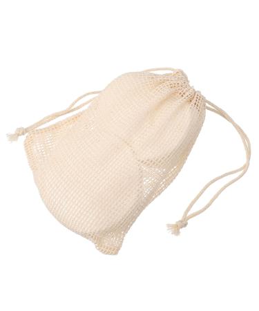 Exceart make-up cloth 1 set washable care pads fiber make-up remover pads super soft and absorption washing pads with cotton mesh pocket slowdown